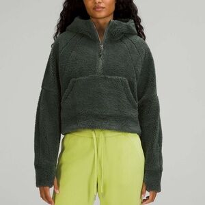 Lululemon Scuba Oversized Half-Zip Fleece Hoodie